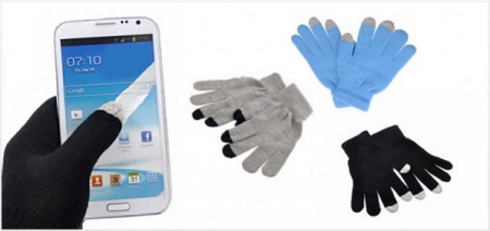2 Pairs of Soft and Cozy Touchscreen Gloves