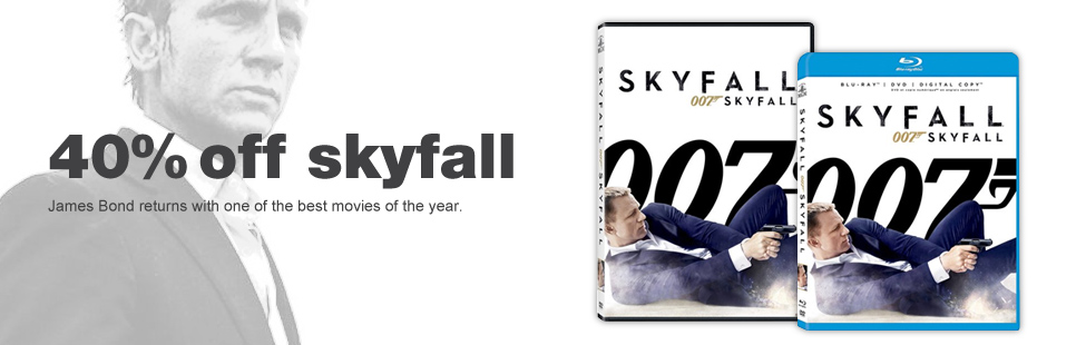 Chapters Indigo 40 Off 007 Skyfall Movie + Extra $5 Off Promo Code