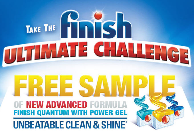 Finish Canada FREE Sample of Finish Quantum with Power Gel