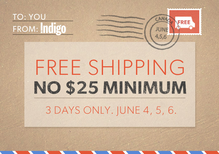 Chapters Indigo Free Shipping on All Orders + Top 50 Books 50 Off (June 4-6)