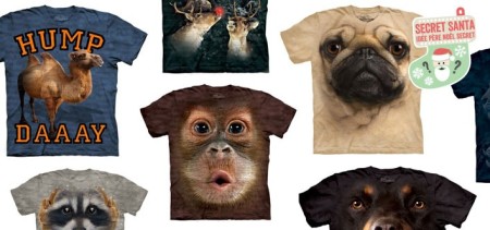 Lifelike Big Animal Face T-Shirt