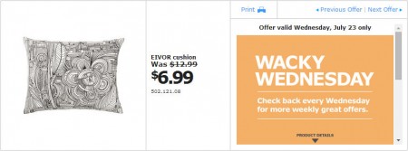 IKEA - Edmonton Wacky Wednesday Deal of the Day (July 23) B