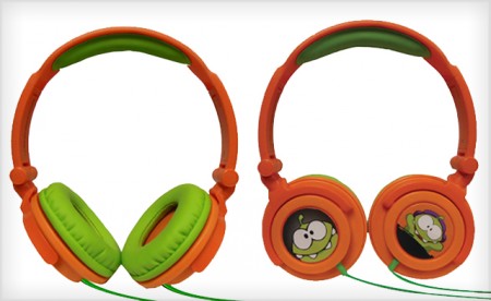 Orange Headphones